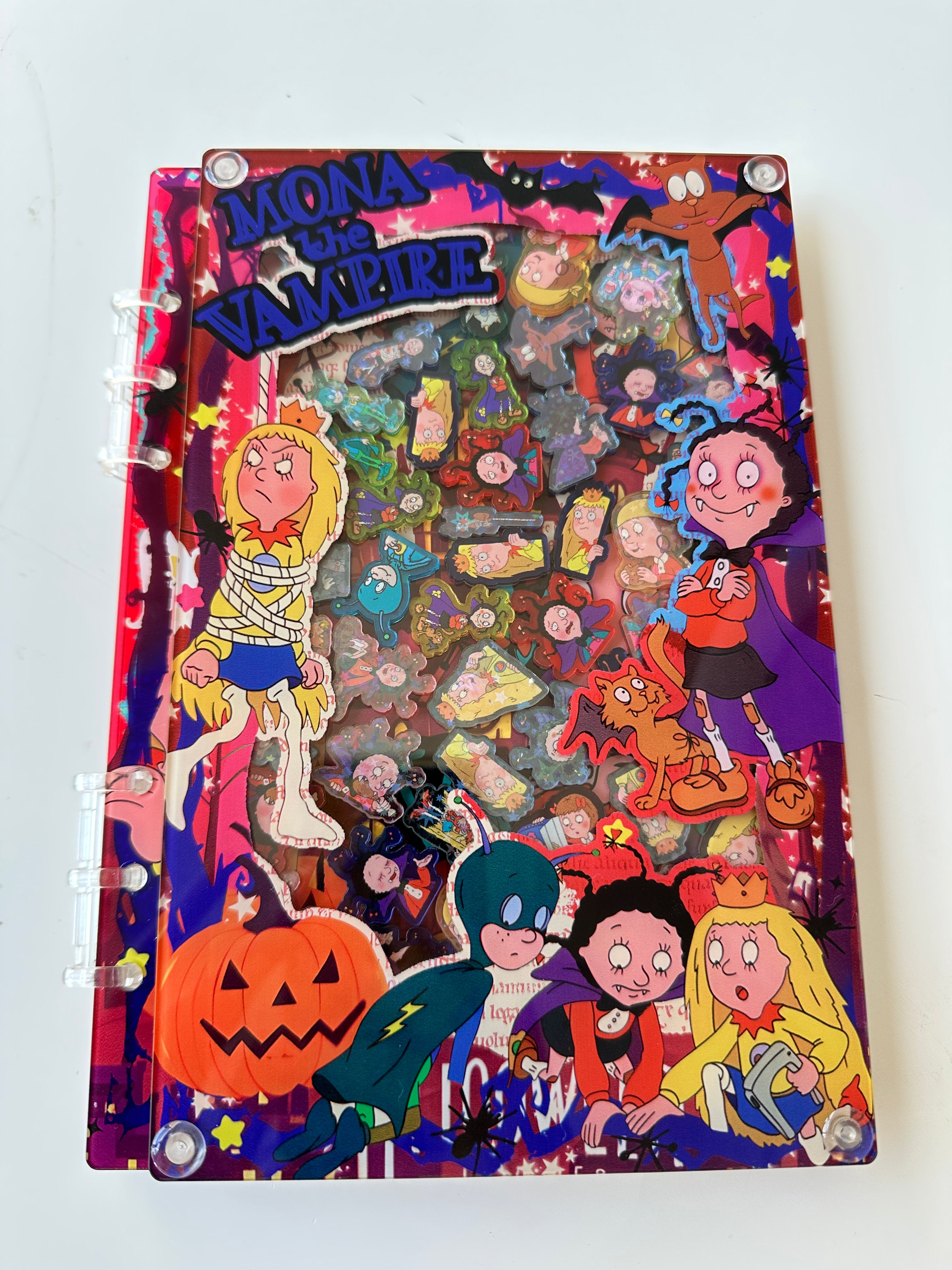 A01-05 Halloween Shake Notebook DIY A5