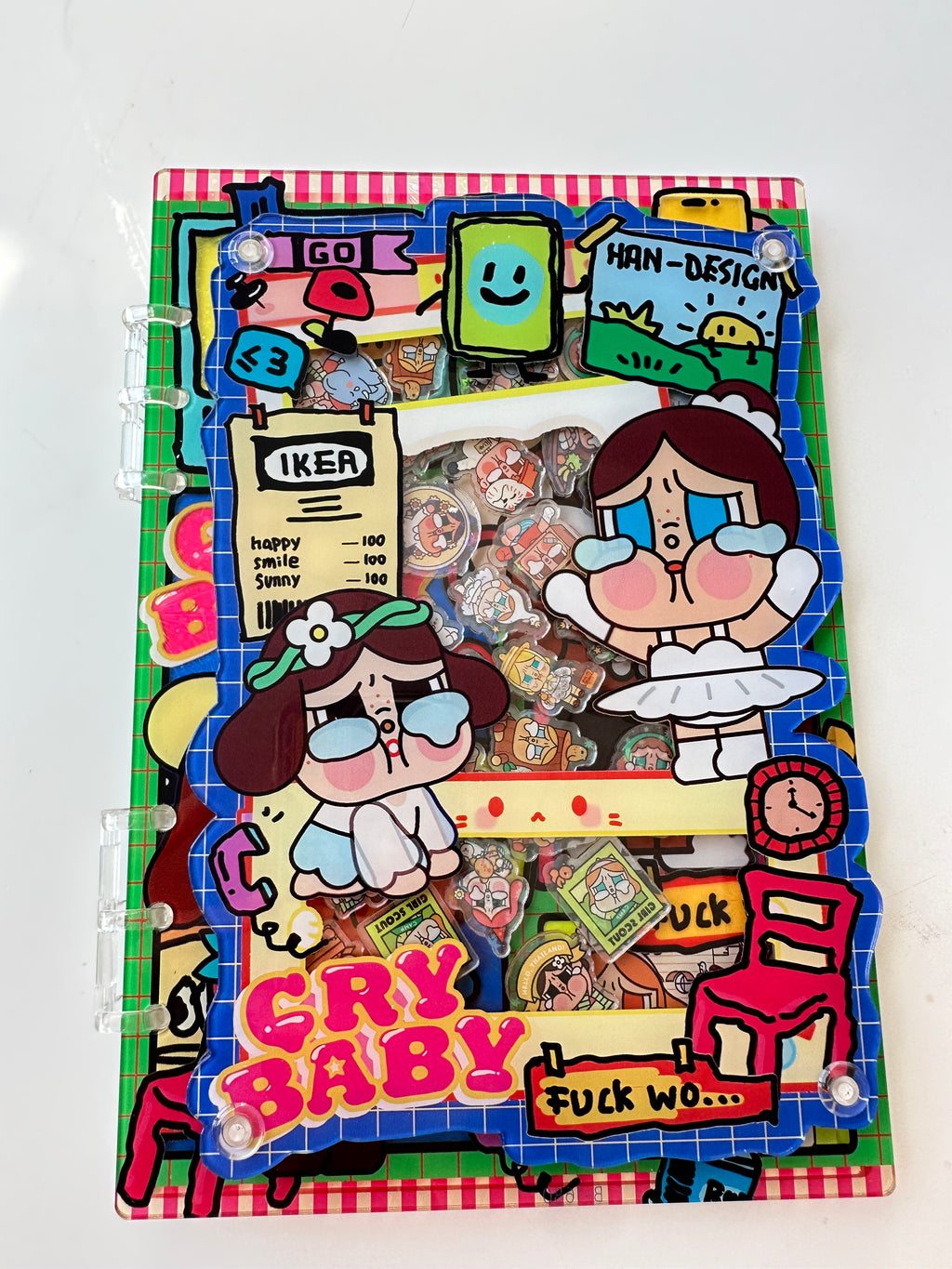 A01-05 Halloween Shake Notebook DIY A5