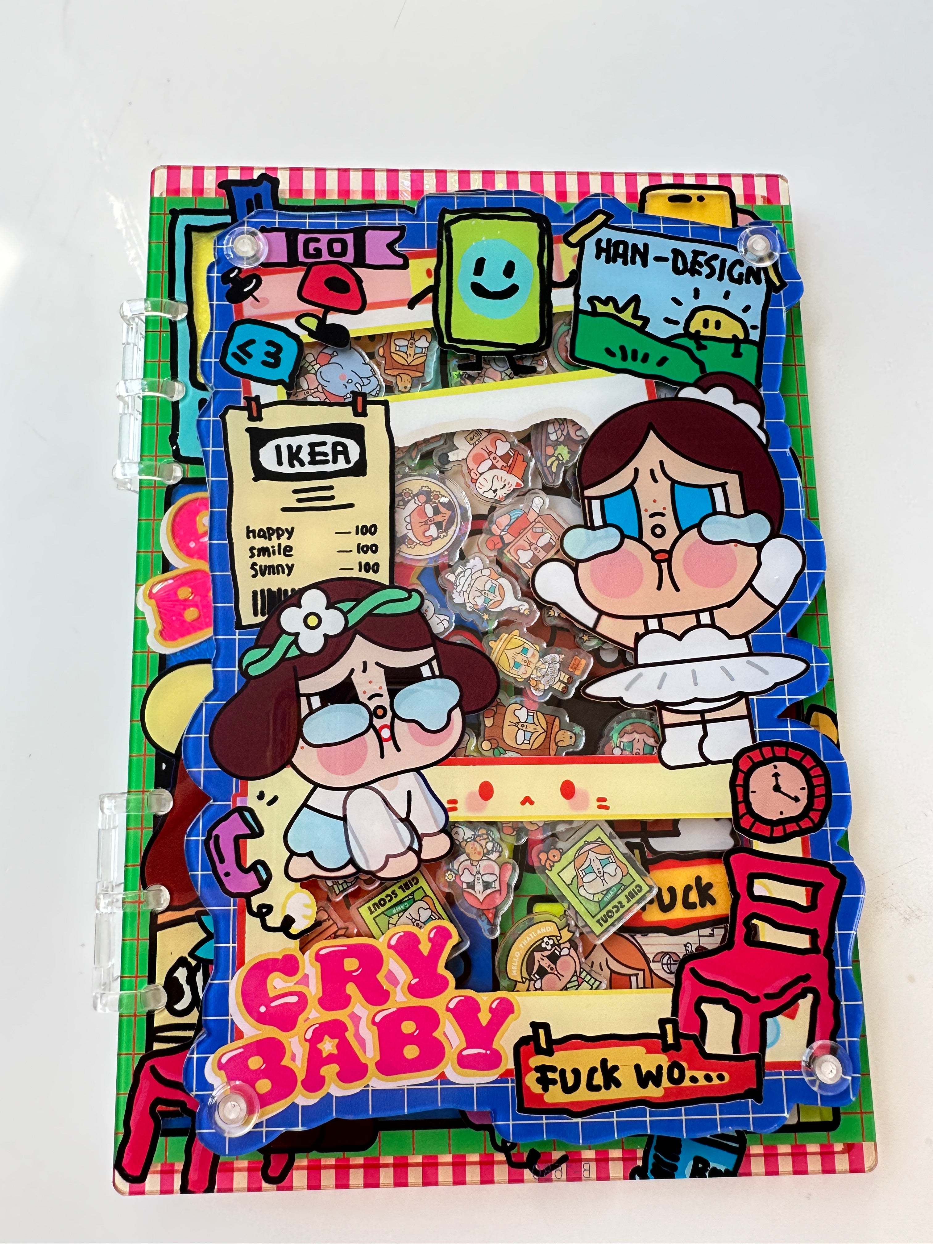 A01-05 Halloween Shake Notebook DIY A5