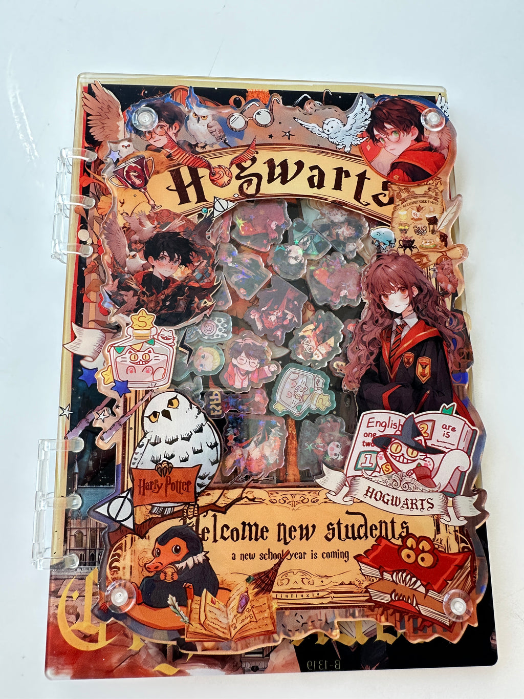 A01-05 Halloween Shake Notebook DIY A5