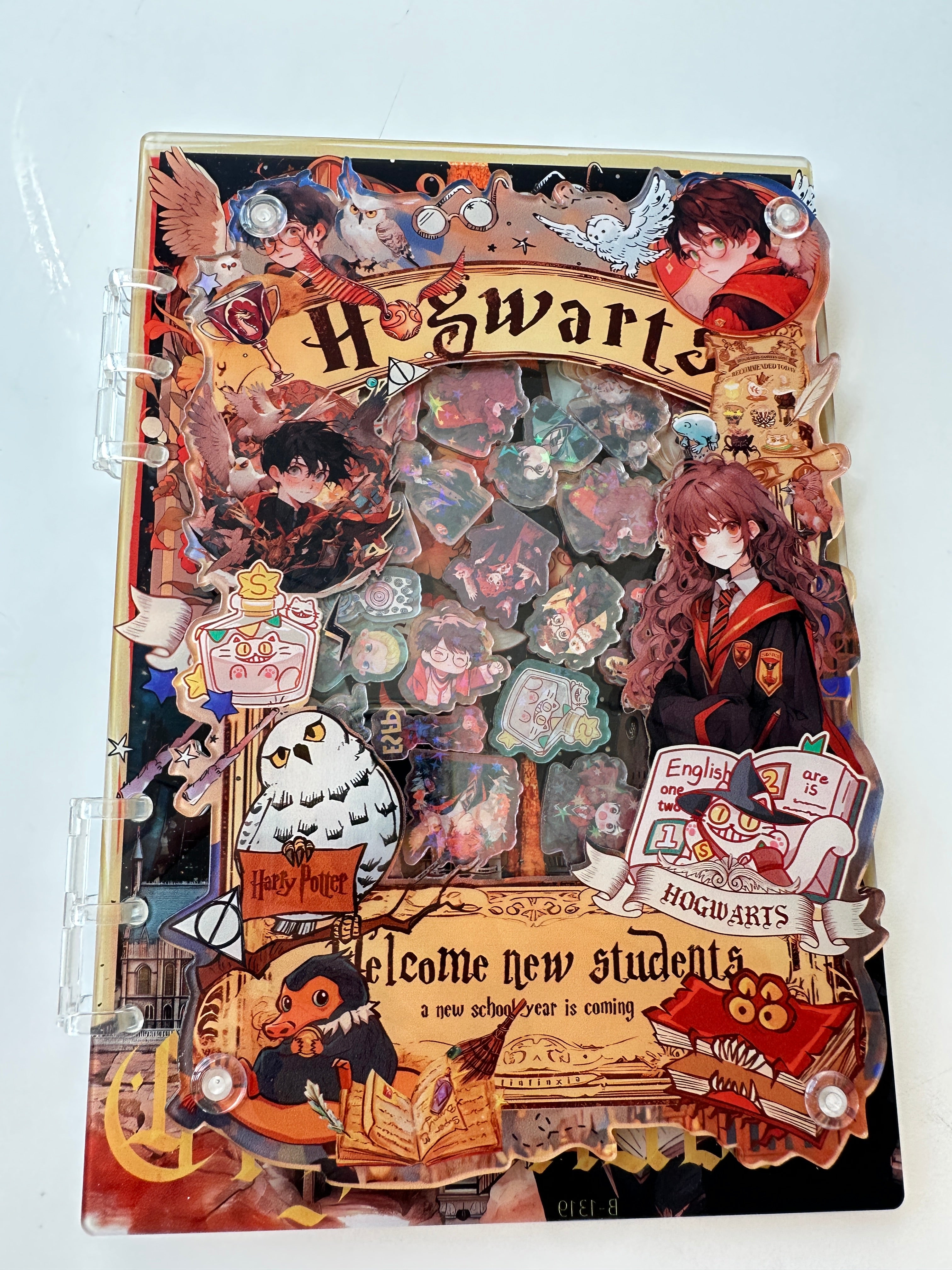 A01-05 Halloween Shake Notebook DIY A5