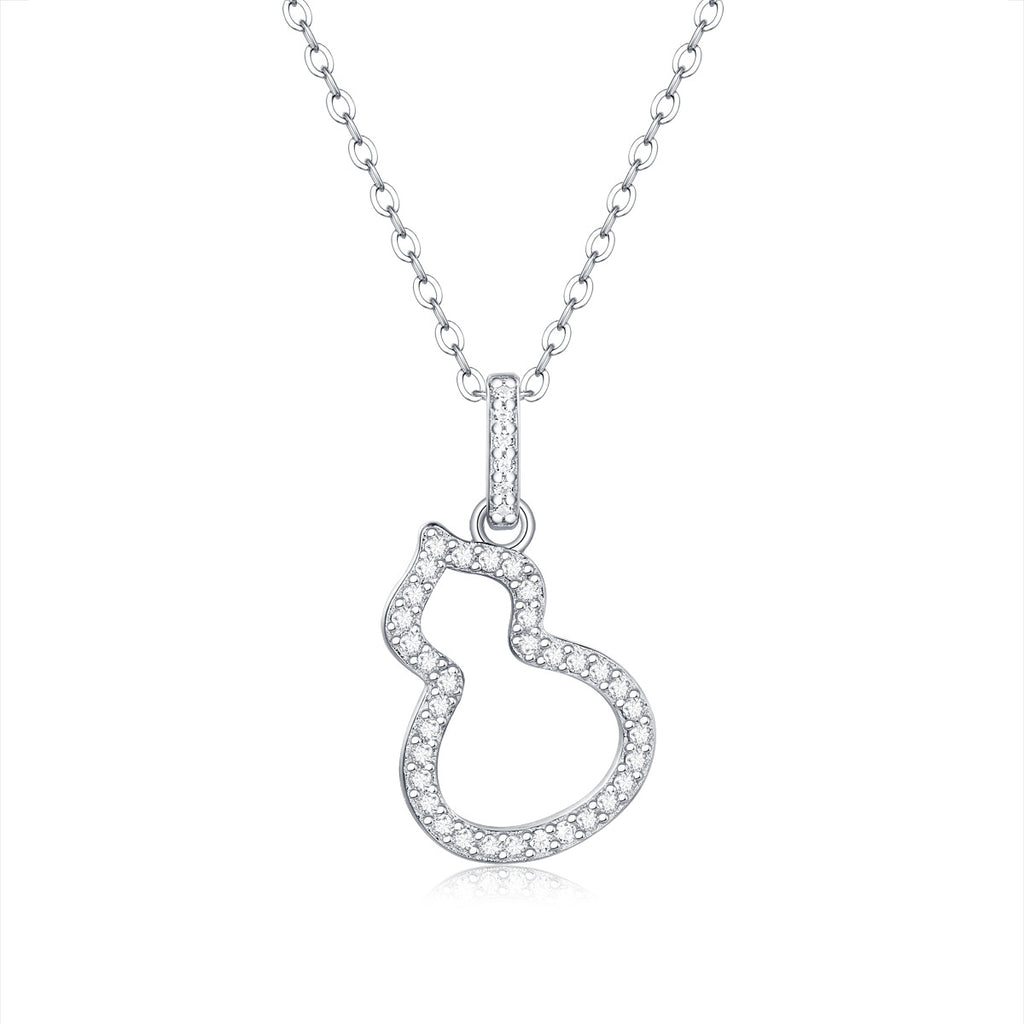 one-carat collarbone necklace