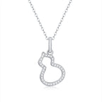 one-carat collarbone necklace