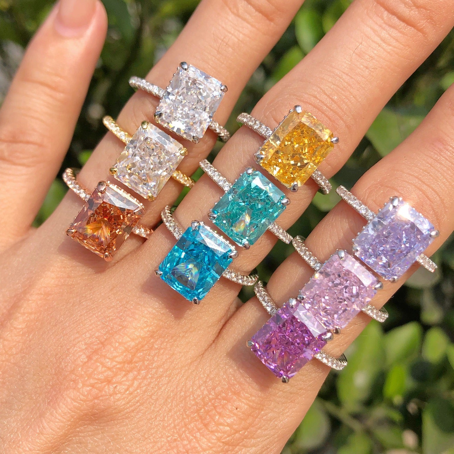 Fashion commuter ring
