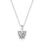 one-carat collarbone necklace