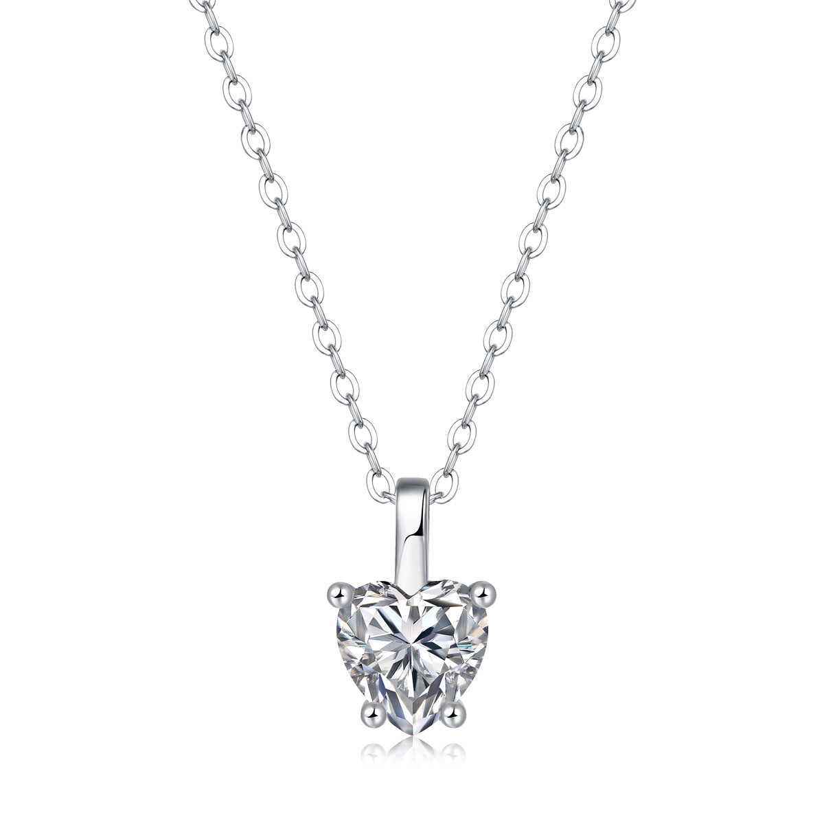 one-carat collarbone necklace