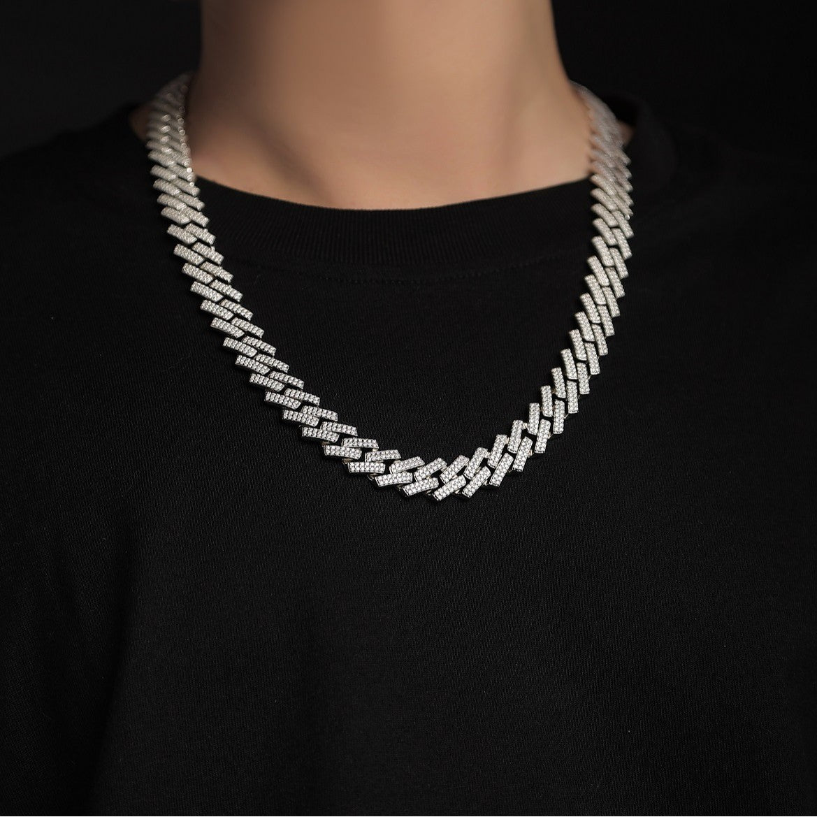 Captain Jack Hip Hop 14mm Mens  Cuban Necklace