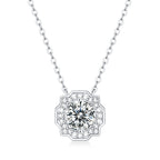 one-carat collarbone necklace