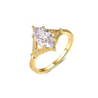 2 carat Horse eye elegant classic ring