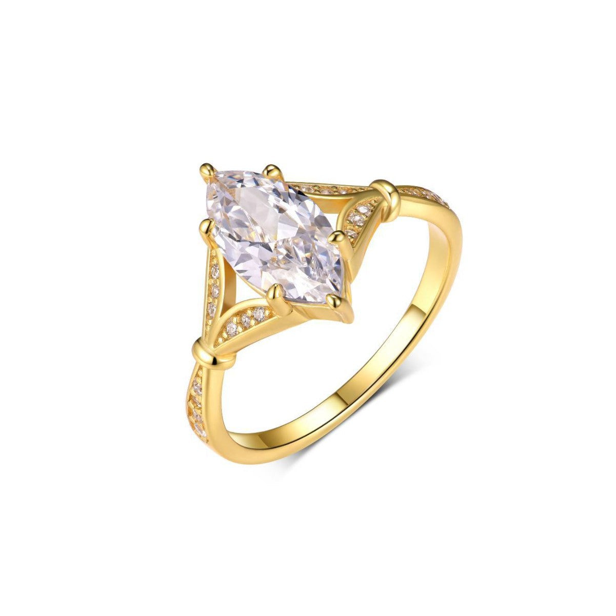 2 carat Horse eye elegant classic ring
