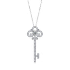 one-carat collarbone necklace