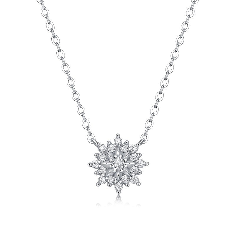 one-carat collarbone necklace