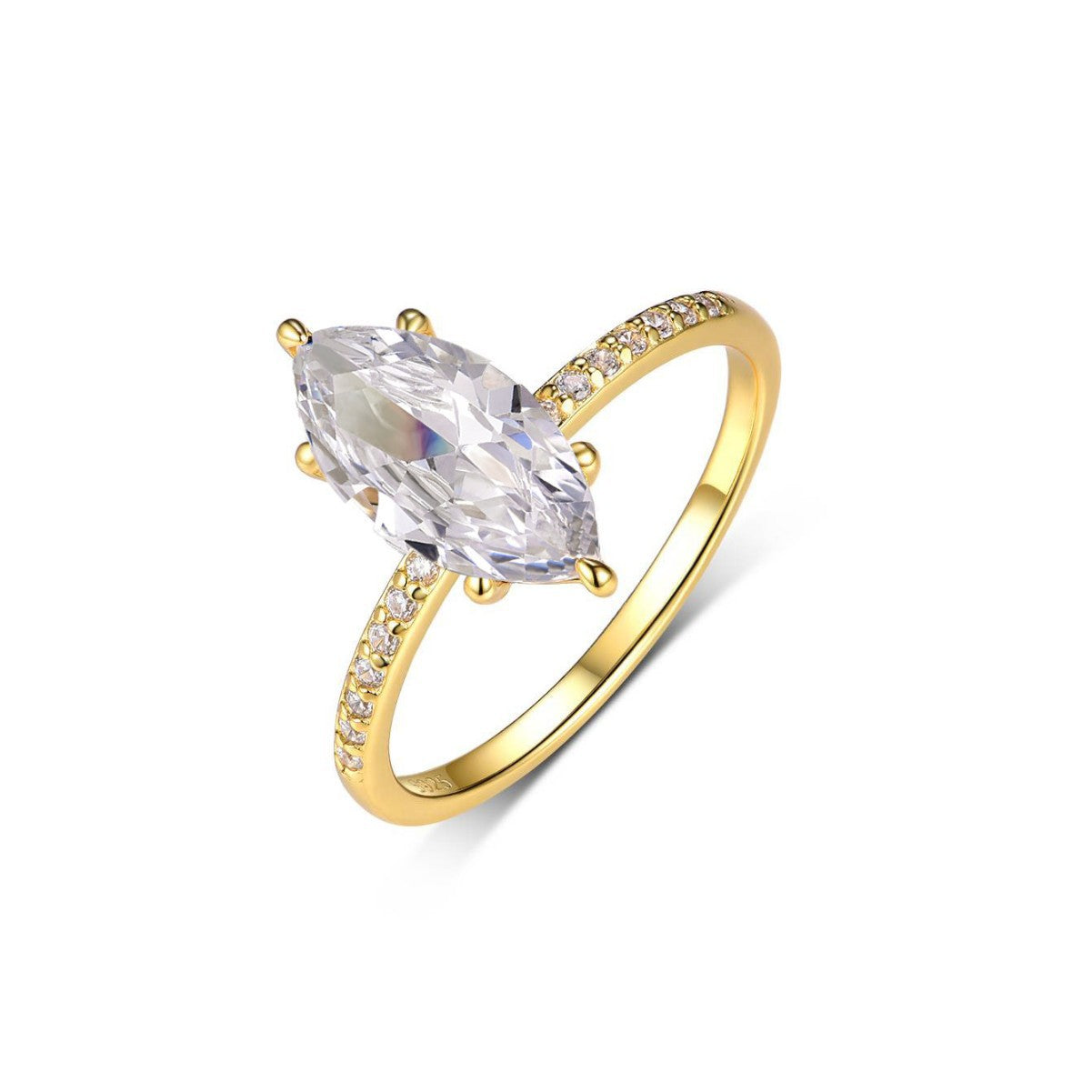 2 Krama eye-shaped  rings
