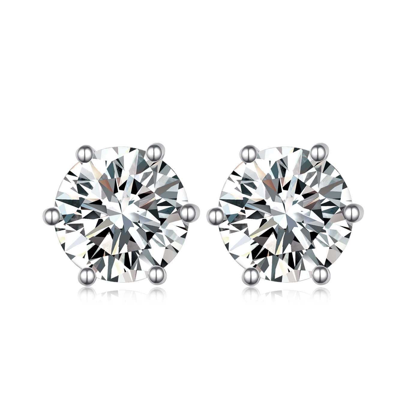 stud earrings simple temperament light luxury