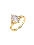 2 carat Horse eye elegant classic ring