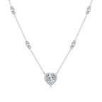 one-carat collarbone necklace