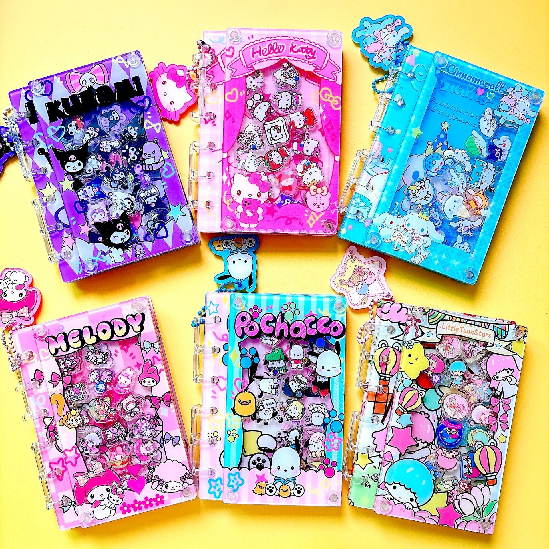 E01-5 Loose-leaf shaker Book DIY A5