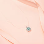 Classic Emerald Moissanite Necklace