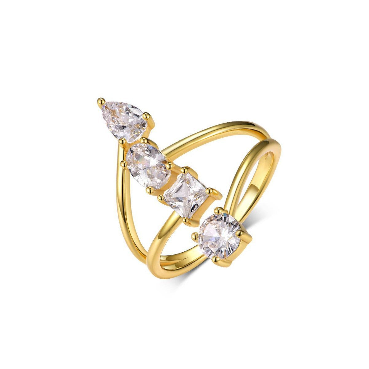1.9 carat Multi-shaped  ring