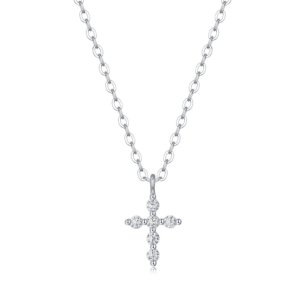 one-carat collarbone necklace