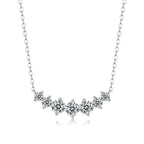 one-carat collarbone necklace