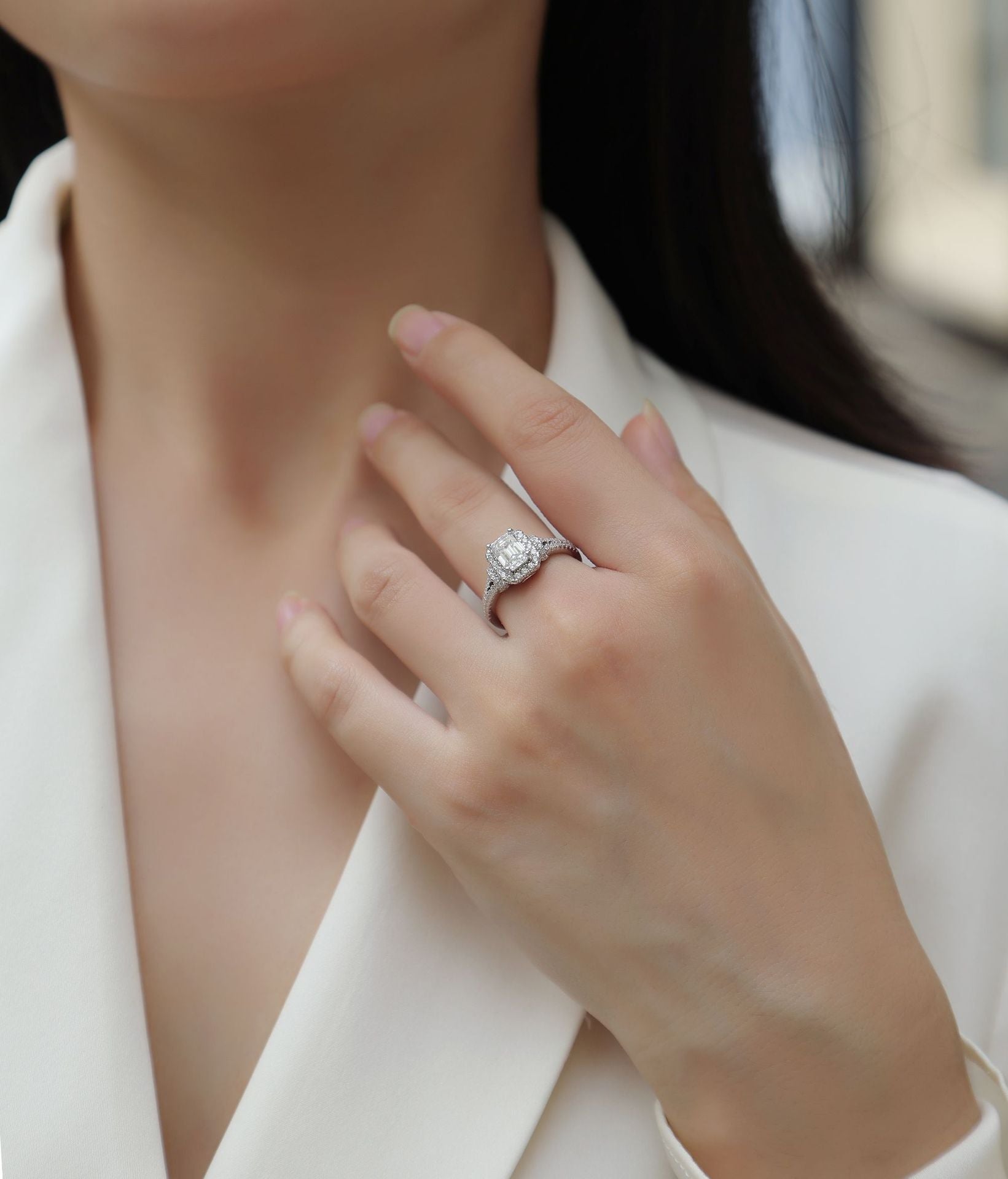 Dream box mozzarella 1 carat ring