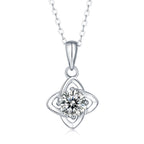 one-carat collarbone necklace