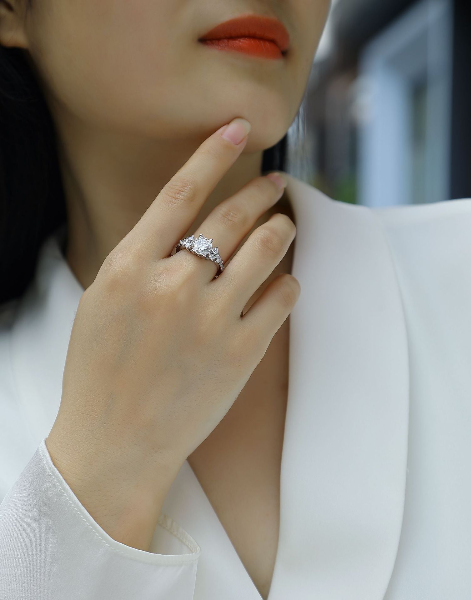 Perfect Encounter 2 Carat Round Ring