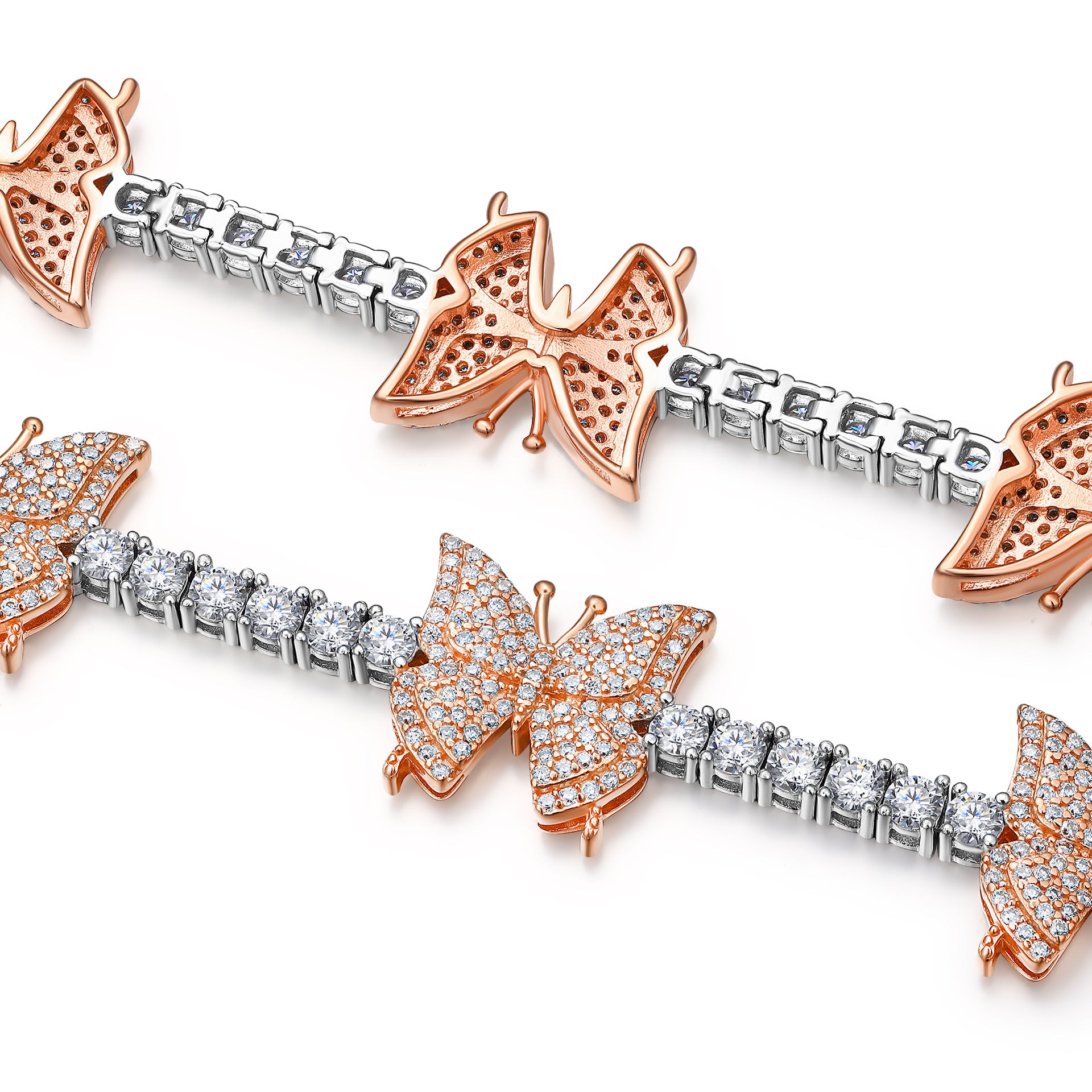 Butterfly Cuban Bracelet