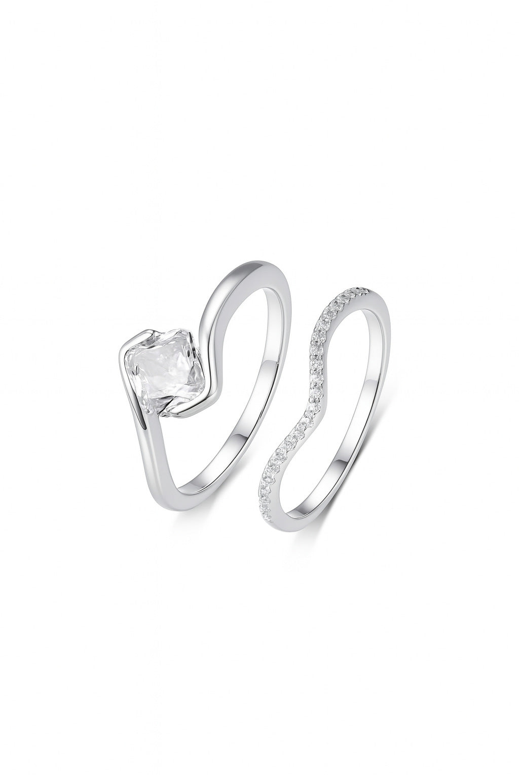 1.2carat Inlaid round ring
