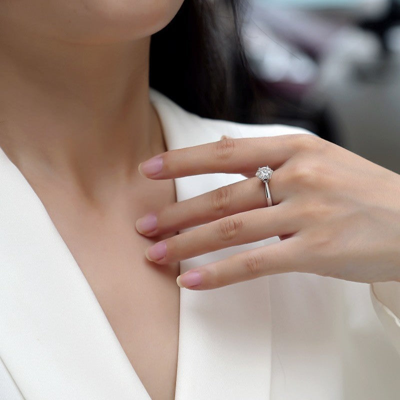 10 Carat Cultivated Diamond Ring