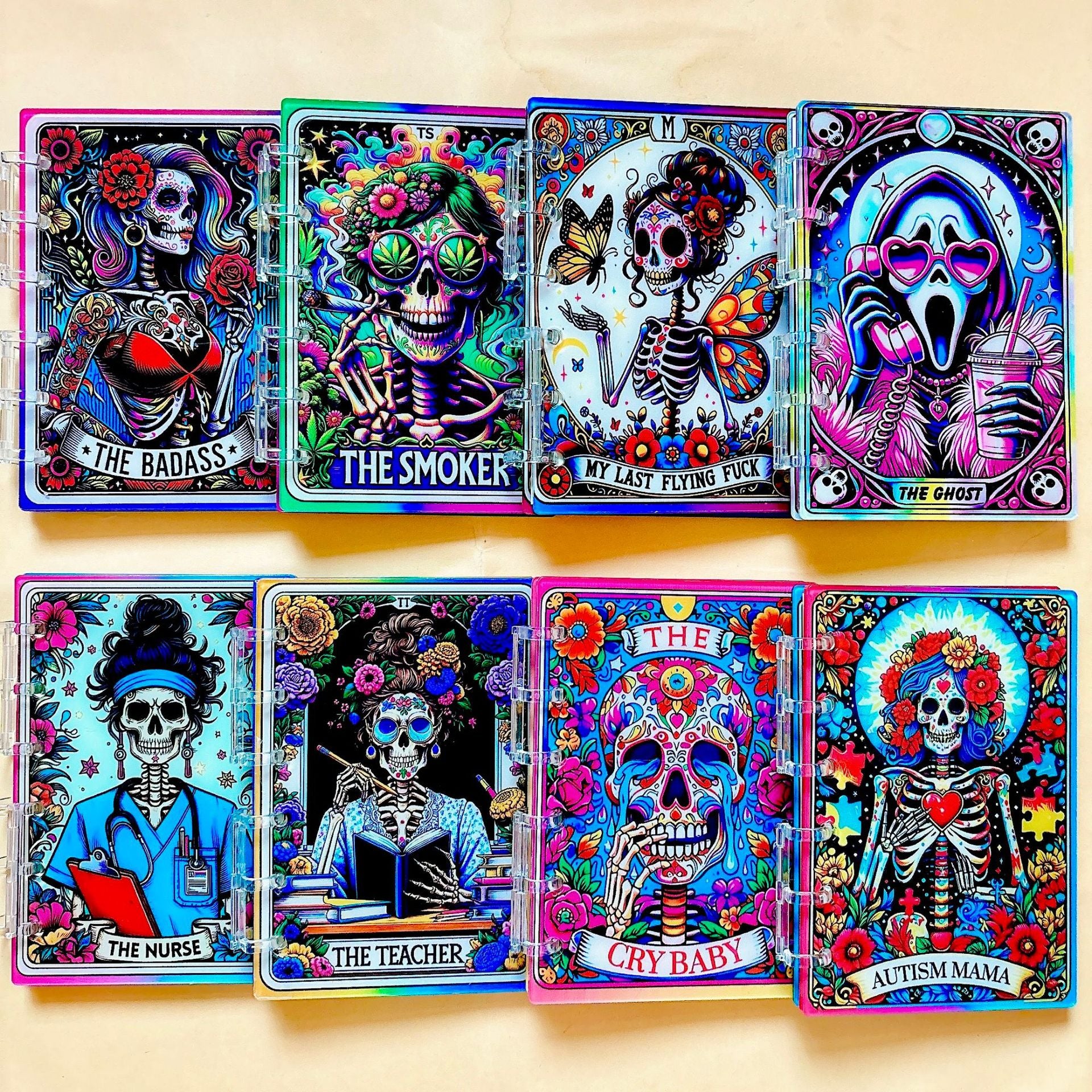 Skull Tarot Series Notebook - Handbook