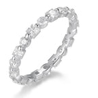 2.1 carat full circle ring