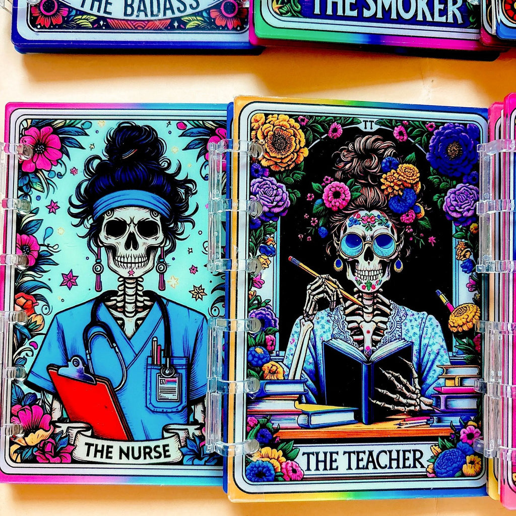 Skull Tarot Series Notebook - Handbook