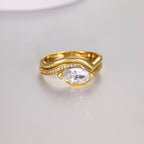 1 carat  set with horse eye ring.
