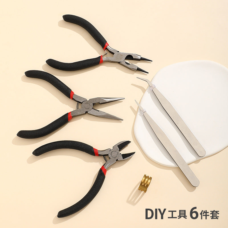 DIY14 Gold Bracelet Necklace Beaded Hand Tools Winding Material Accessories - Required