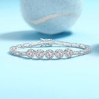 Tinker bell fantastic fairy tennis bracelet 18k white gold