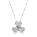 one-carat collarbone necklace