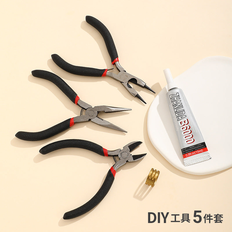 DIY14 Gold Bracelet Necklace Beaded Hand Tools Winding Material Accessories - Required