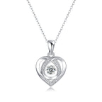 one-carat collarbone necklace