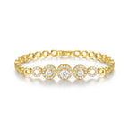 hollow circle bracelet
