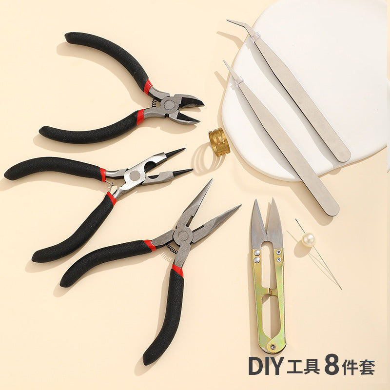 DIY14 Gold Bracelet Necklace Beaded Hand Tools Winding Material Accessories - Required