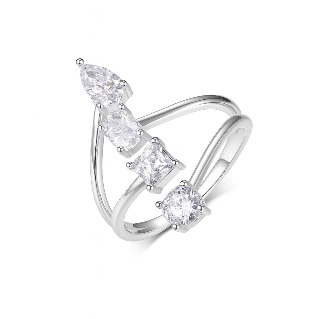 1.9 carat Multi-shaped  ring