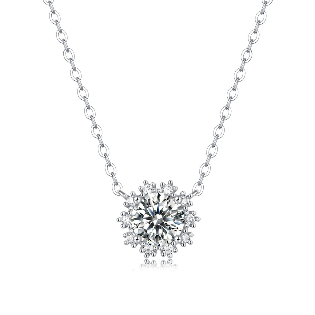 one-carat collarbone necklace