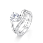 1.2Carat  retro premium combination ring