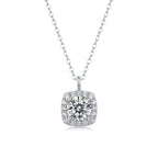 one-carat collarbone necklace