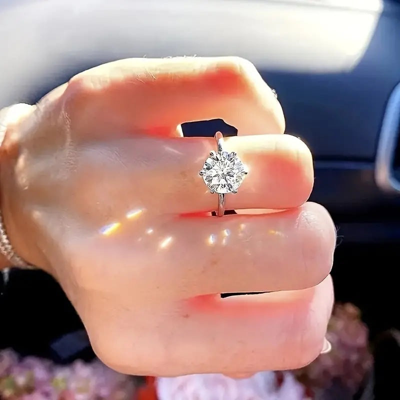 10 Carat Cultivated Diamond Ring