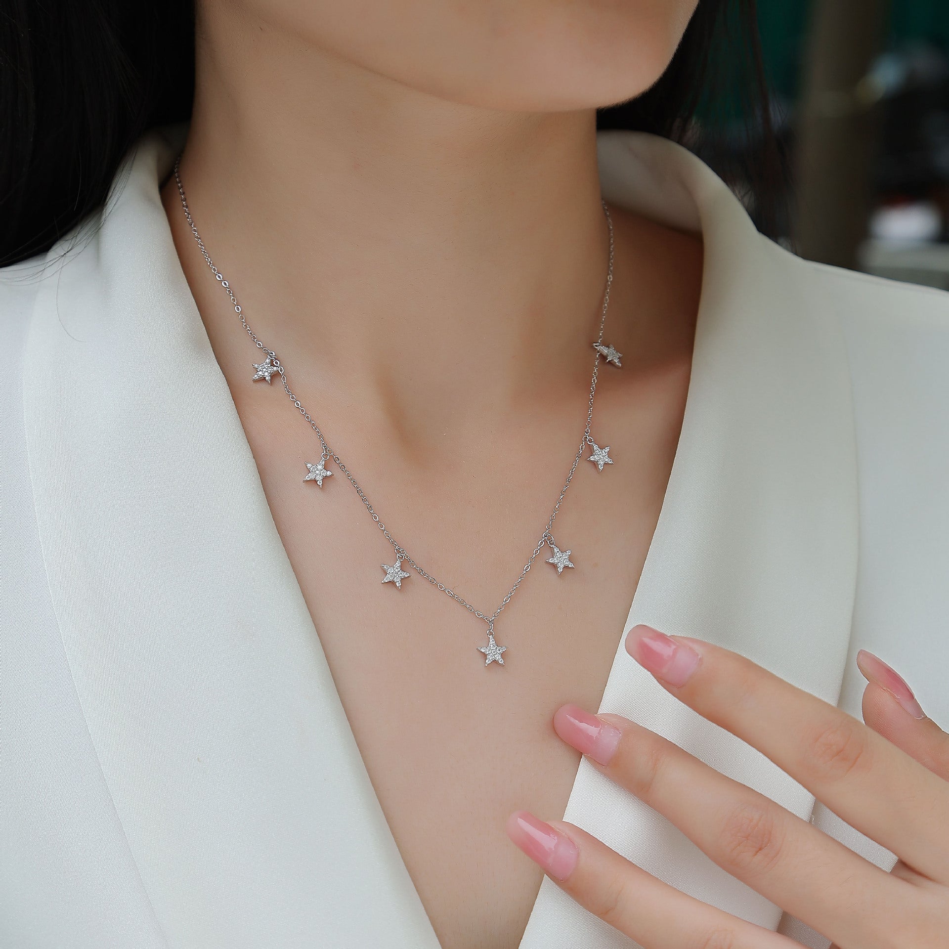 Princess Anna Star Love Pendant Necklace