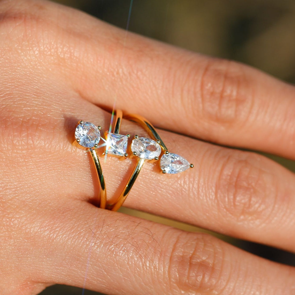 1.9 carat Multi-shaped  ring
