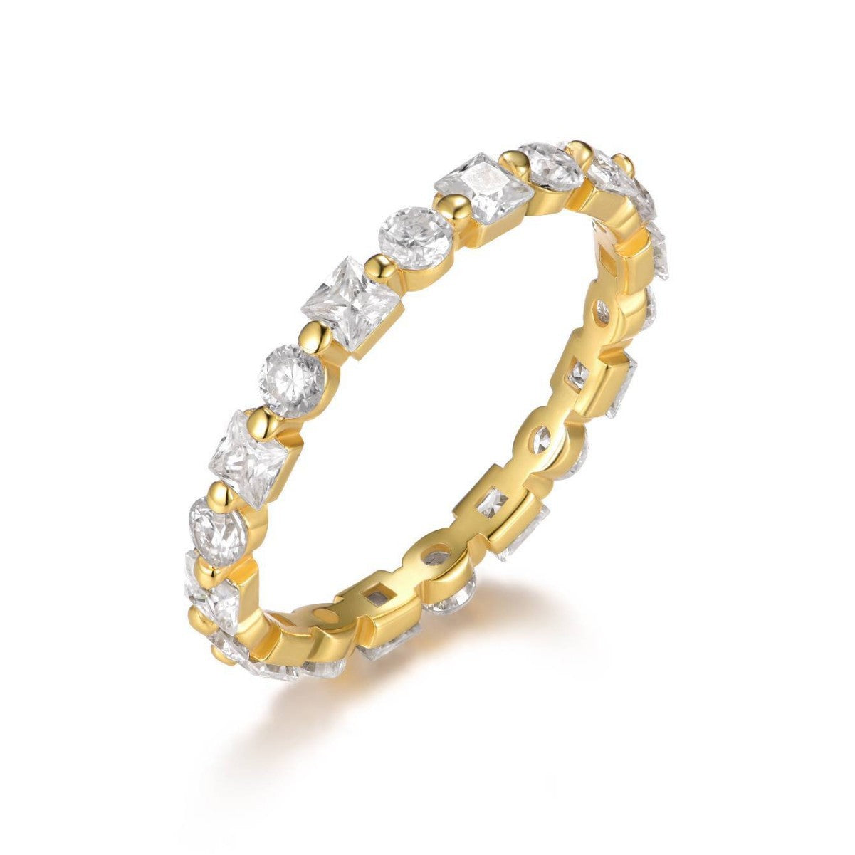 2.1 carat full circle ring